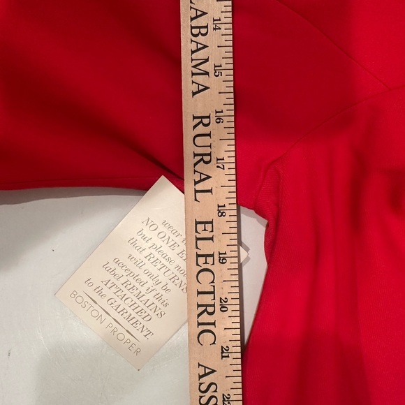 Women’s Classic Red Blazer NWT Sz 10 Career Holidays Timeless Christmas Festive - Picture 5 of 11